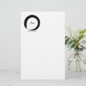 Zen: Behalt einfach Briefpapier (Stehend Vorderseite)
