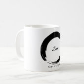 Zen: Behalten Sie ihn einfach Kaffeetasse (Vorderseite Links)