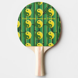 Zen, Bio, Bambus, Ying Yang Tischtennisbälle Tischtennis Schläger