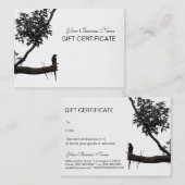 ©Zen Bird Orientale Fotografie Geschenkgutschein Rabattkarte (Vorne/Hinten)