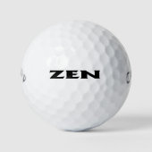 Zen Black Callaway Warbird Golfbälle 3 pk (Vorderseite)