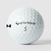 Zen Black Taylor Made TP5 Golfbälle 12 pk (Logo)
