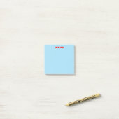 Zen-blaue Notizblöcke Post-it Klebezettel (Auf Schreibtisch)