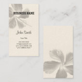 Zen-Blume-Visitenkarte Visitenkarte (Vorne/Hinten)