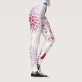 Zen-Blüten: Kimono Chic Leggings (Rechts)
