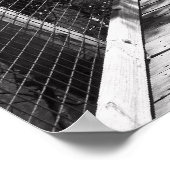 Zen Boardwalk Leinwand Poster (Ecke)