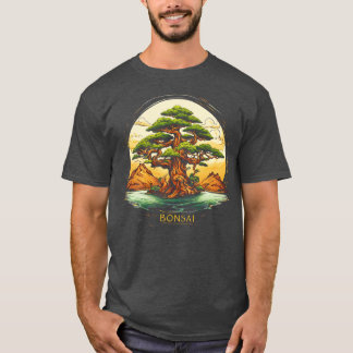 Zen Bonsai Kunst, Dichtung und Musik T-Shirt