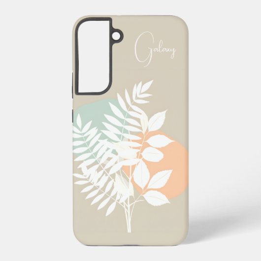 Zen Botanical Galaxy Case Samsung Galaxy Hülle (Rückseite)