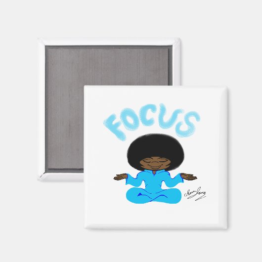 Zen-Brotha - Fokus Magnet (Vorderseite/Rückseite)