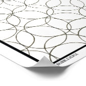 Zen Bubbleverse Coloring Poster (Ecke)