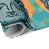 Zen Buddha Head Geschenkpapier (Rolleneckpunkt)
