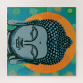 Zen Buddha Head Puzzle (Horizontal)