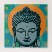 Zen Buddha Head Puzzle (Vertikal)