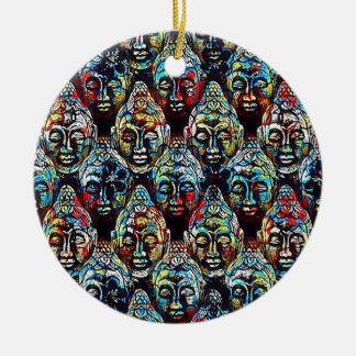 Zen Buddha Keramik Ornament
