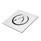 Zen Buddha Meditation Keramik Tile Fliese (Seite)