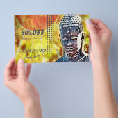 Zen buddha Meditation Yoga Massage Therapist Flyer (Handgriff)