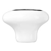 Zen Buddha Meditierende Keramik Pull Knob Keramikknauf (Seitenansicht)