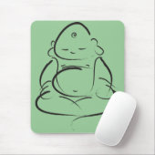 Zen Buddha Mousepad (Mit Mouse)