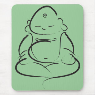 Zen Buddha Mousepad