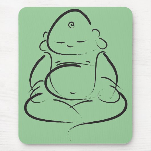 Zen Buddha Mousepad (Vorne)