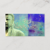 Zen Buddha Visitenkarte, urbanisiert Visitenkarte (Rückseite)