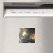 ZEN - BUDDHISM - MEDITATION MAGNET (In Situ (Geschirrspüler))