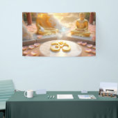 ZEN - BUDDHISM - OM BANNER (Messeveranstaltung)