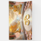 ZEN - BUDDHISM - OM BANNER (Vertikal)