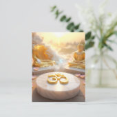 ZEN - BUDDHISM - OM POSTKARTE (Stehend Vorderseite)