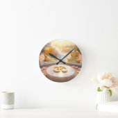 ZEN - BUDDHISM - OM RUNDE WANDUHR (Zuhause)