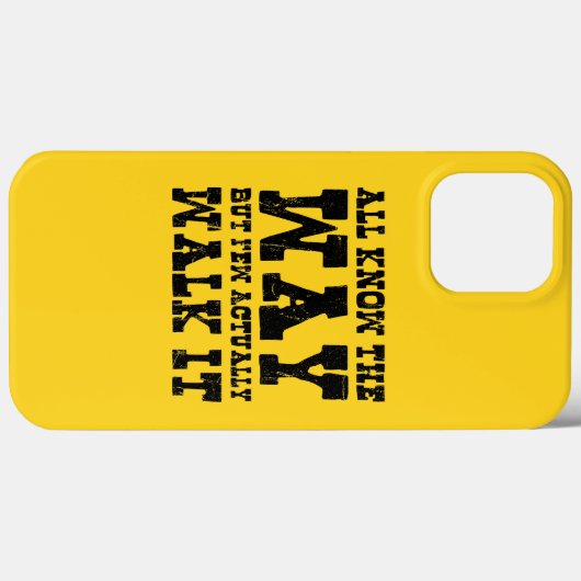 Zen Buddhism Spaghetti Western Style Case-Mate iPhone Hülle (Rückseite (Horizontal))