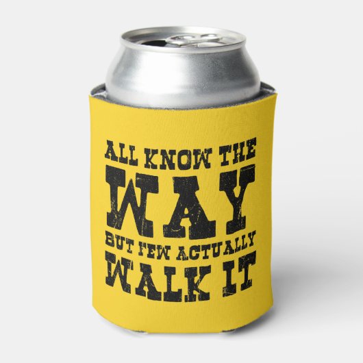 Zen Buddhism Spaghetti Western Style Dosenkühler (Kanne Vorderseite)