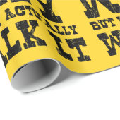 Zen Buddhism Spaghetti Western Style Geschenkpapier (Rolleneckpunkt)