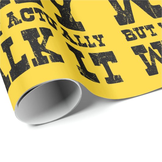 Zen Buddhism Spaghetti Western Style Geschenkpapier (Rolleneckpunkt)