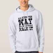 Zen Buddhism Spaghetti Western Style Hoodie (Vorderseite)