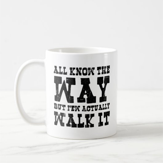 Zen Buddhism Spaghetti Western Style Kaffeetasse (Links)