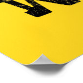 Zen Buddhism Spaghetti Western Style Poster (Ecke)