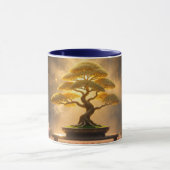 ZEN-BUDDHISMUS - BONSAI-BAUM - TASSE (Zentrum)