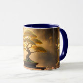 ZEN-BUDDHISMUS - BONSAI-BAUM - TASSE (VorderseiteRechts)