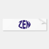 zen Buddhismus buddhism Autoaufkleber (Vorne)