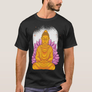 Zen Buddhismus Buddhistische Meditation Lotus Blum T-Shirt