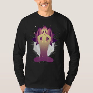 Zen-Buddhismus Lotosblume Spirituell Yogi Meditati T-Shirt