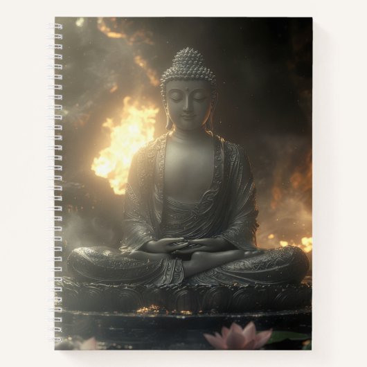 ZEN - BUDDHISMUS - MEDITATION NOTIZBLOCK (Vorderseite)