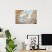 ZEN - BUDDHISMUS - MEDITATION POSTER (Heimbüro)