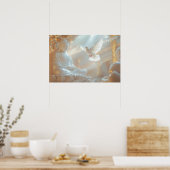 ZEN - BUDDHISMUS - MEDITATION POSTER (Küche)