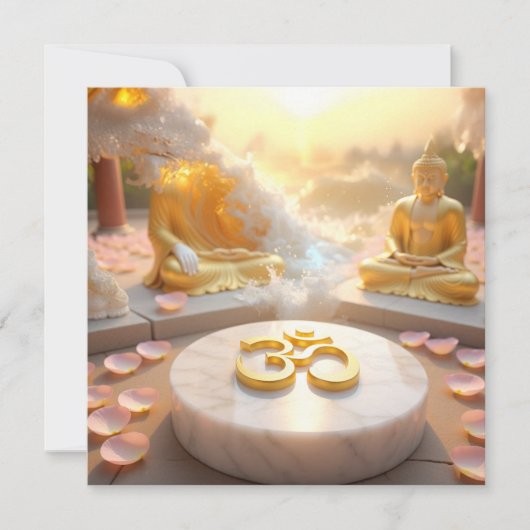 ZEN - BUDDHISMUS - OM (Vorderseite)