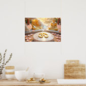 ZEN - BUDDHISMUS - OM POSTER (Küche)