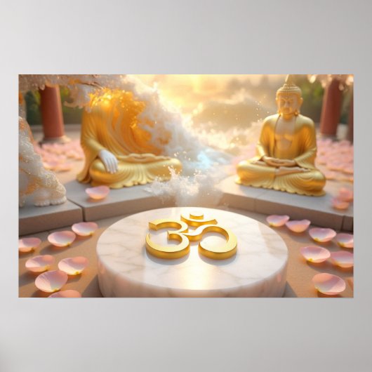 ZEN - BUDDHISMUS - OM POSTER (Vorne)