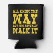 Zen Buddhismus Spaghetti Western Style kann kühler Dosenkühler (Vorderseite)