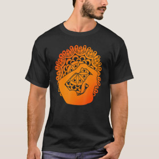Zen-Buddhismus Spirituelle Meditation Mandala Yoga T-Shirt